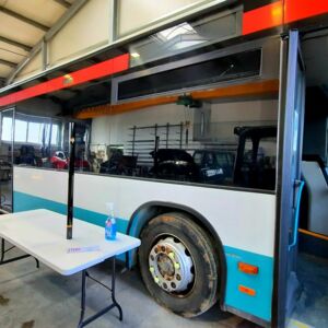 Scheibentönung Bus