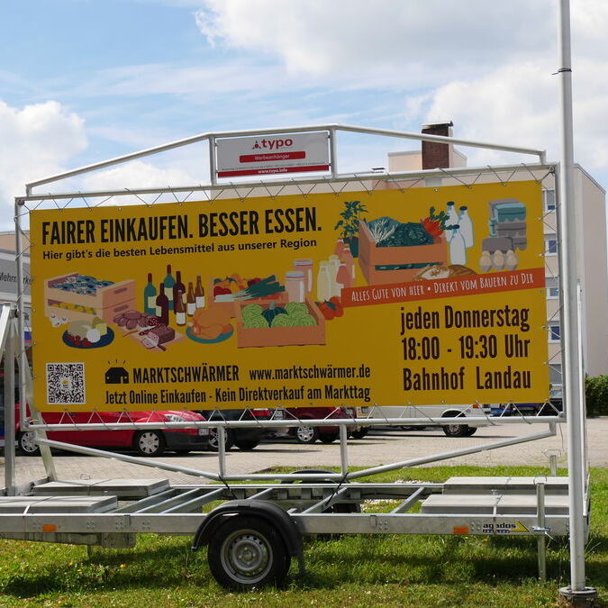 Werbeanhänger